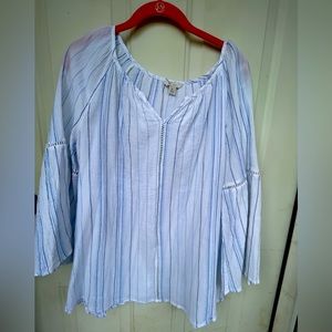 C Est. 1946 Womens Hallow Boho pullover XL top